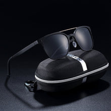Load image into Gallery viewer, Aluminium Magnesium Sunglasses Retro Steampunk Round glasses