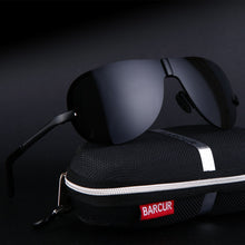 Load image into Gallery viewer, BARCUR Glass Stainless Steel Sunglasses