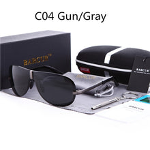 Load image into Gallery viewer, BARCUR Glass Stainless Steel Sunglasses