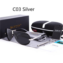 Load image into Gallery viewer, BARCUR Glass Stainless Steel Sunglasses