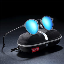 Load image into Gallery viewer, New Vintage Sunglasses Round Aluminum Magnesium Sunglasses